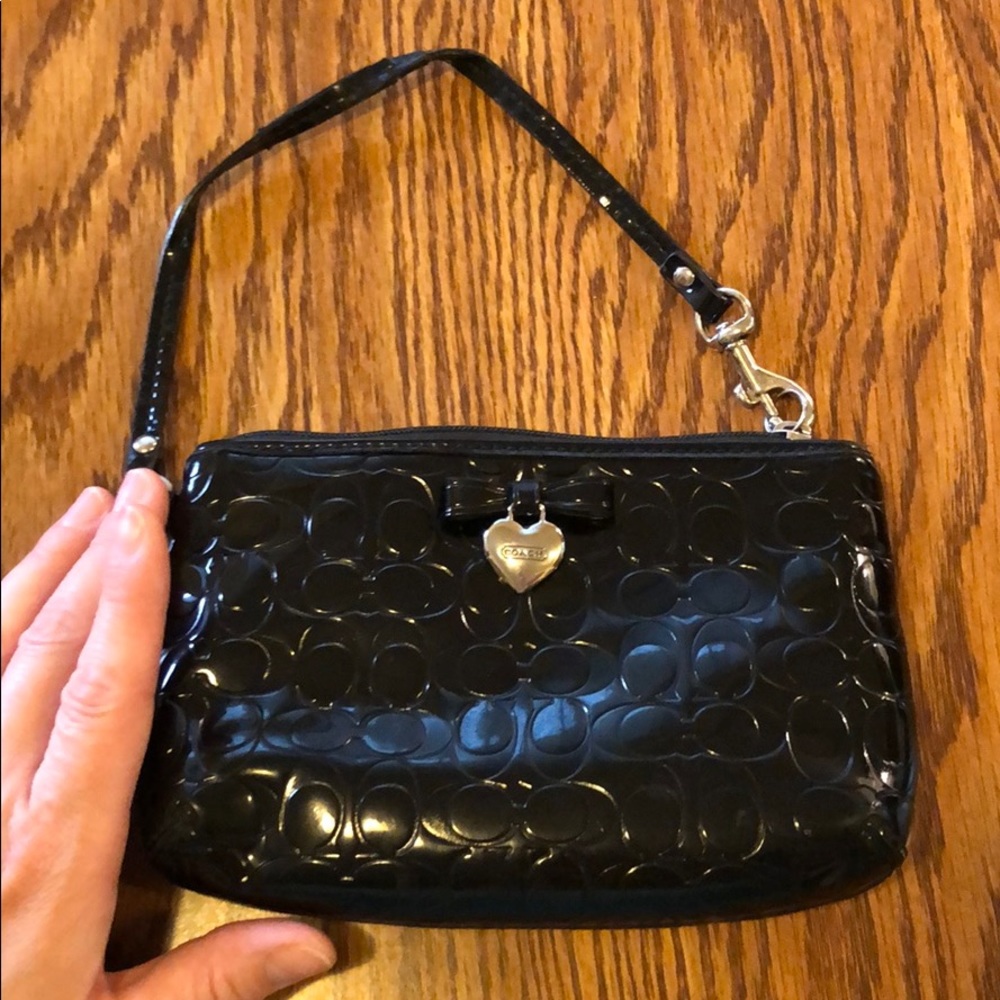 well loved, wear on strap as shown